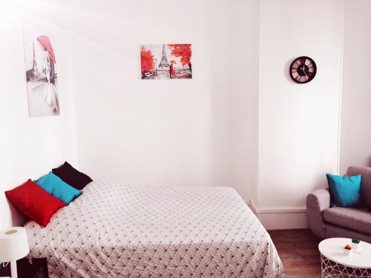Studio dans un quartier résidentiel à Montrouge avec le métro à 2 min Esterno foto