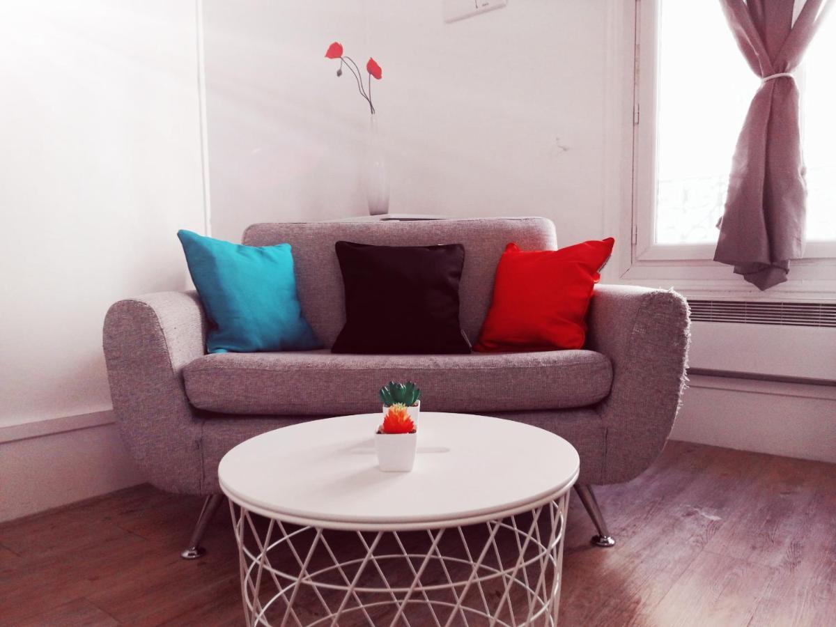 Studio dans un quartier résidentiel à Montrouge avec le métro à 2 min Esterno foto
