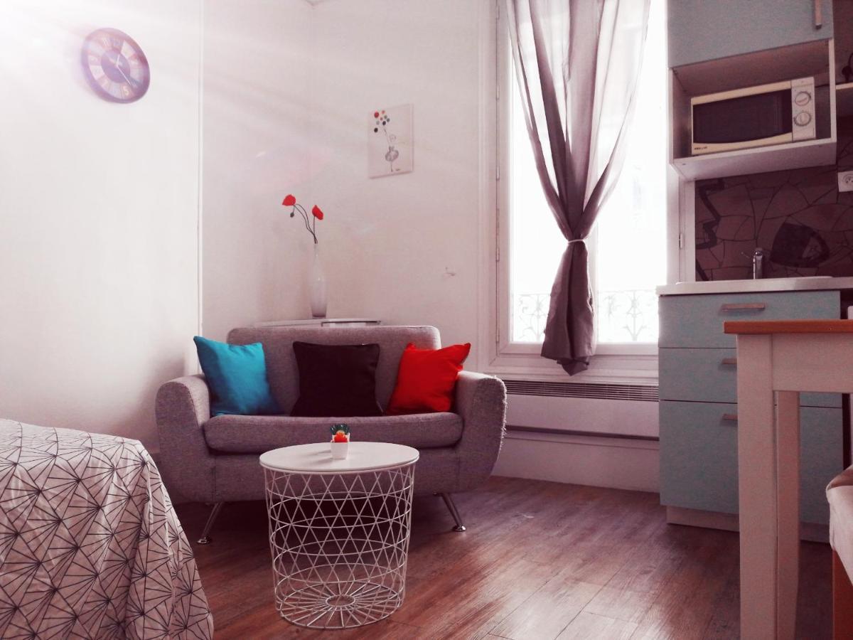 Studio dans un quartier résidentiel à Montrouge avec le métro à 2 min Esterno foto