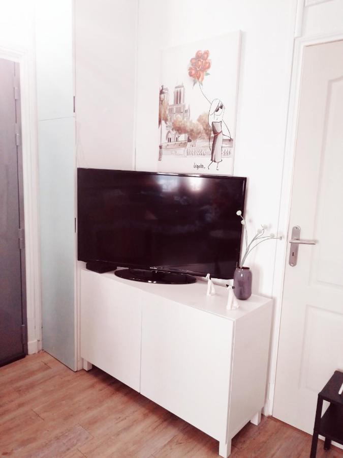 Studio dans un quartier résidentiel à Montrouge avec le métro à 2 min Esterno foto